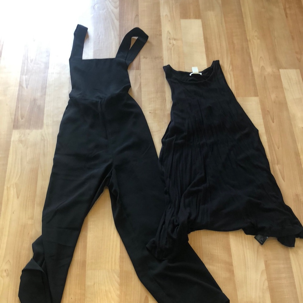 Bundle of h&m dress and f21 jumpsuit